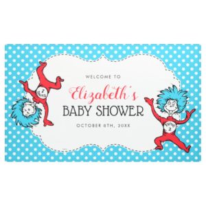 Thing 1 Thing 2 | Twins Baby Shower Banner