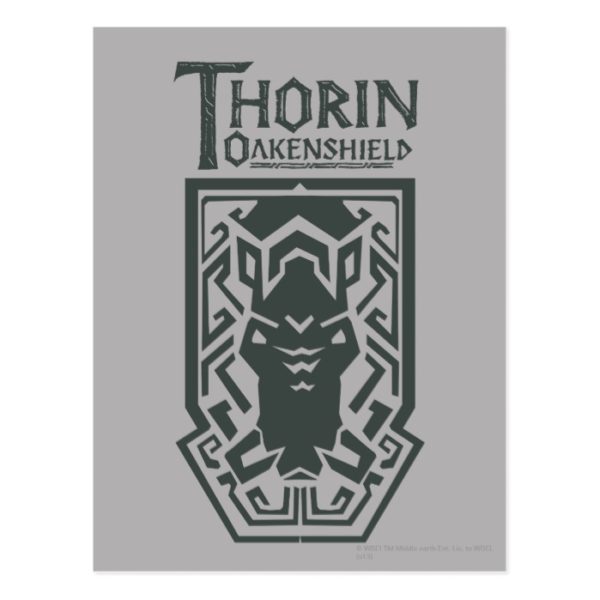 THORIN OAKENSHIELD™ Shield Symbol Postcard