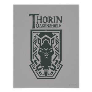 THORIN OAKENSHIELD™ Shield Symbol Poster