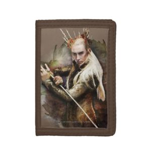 Thranduil With Sword Trifold Wallet