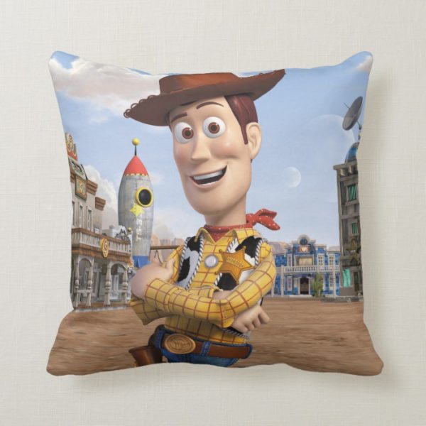 Toy Story 3 - Woody 3 Throw Pillow