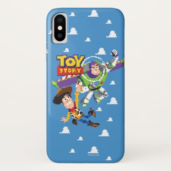 Toy Story 8Bit Woody and Buzz Lightyear Case-Mate iPhone Case