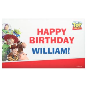 Toy Story Birthday Banner