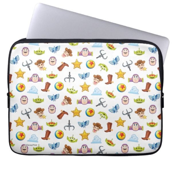 Toy Story Emoji Pattern Laptop Sleeve