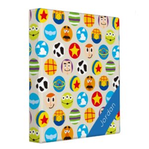 Toy Story | Toy Icon Pattern 3 Ring Binder