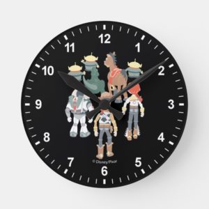 Toy Story | Toy Story Friends Turn 6 Round Clock