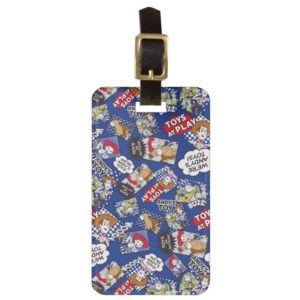 Toy Story | Toys at Play Comic Pattern Luggage Tag