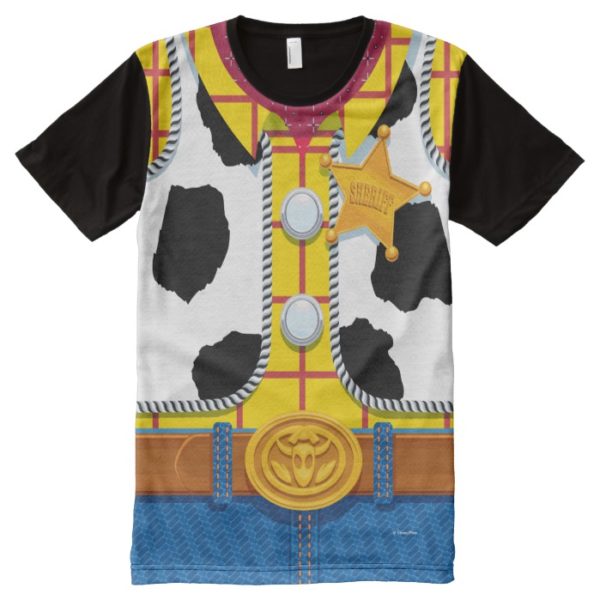 Toy Story | Woody's Sheriff Outfit All-Over-Print Shirt