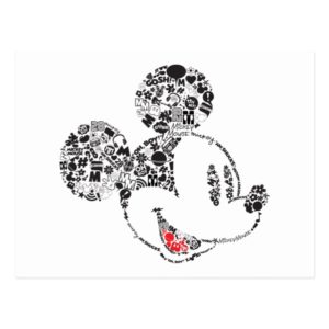 Trendy Mickey | Icons & Phrases Postcard