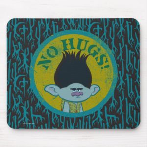 Trolls | Branch - No Hugs! Mouse Pad