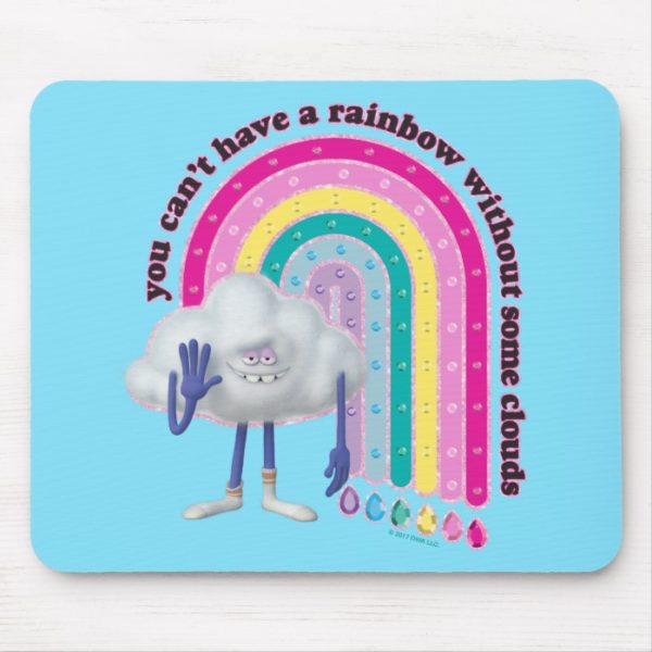 Trolls | Cloud Guy Rainbow Mouse Pad