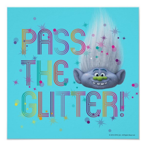 Trolls | Guy Diamond - Pass the Glitter 2 Poster