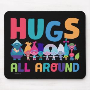 Trolls | Hugs All Around Mouse Pad