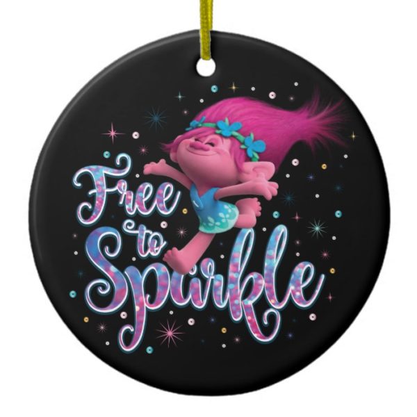 Trolls | Poppy Free to Sparkle Ceramic Ornament