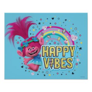 Trolls | Poppy Happy Vibes Poster