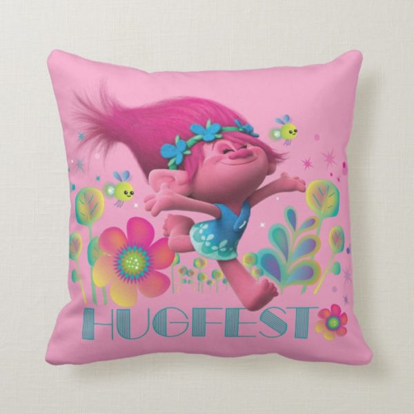 Trolls | Poppy - Hugfest Throw Pillow