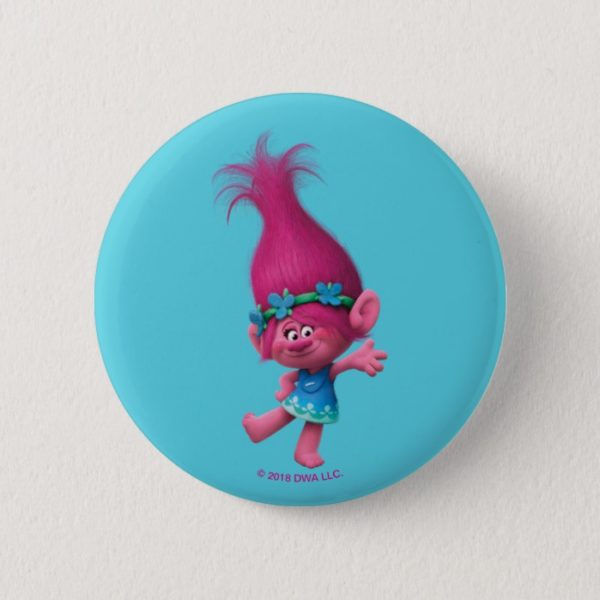 Trolls | Poppy - Queen Poppy Button
