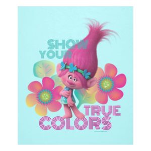 Trolls | Poppy - Show Your True Colors Fleece Blanket