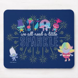 Trolls | The Snack Pack Sparkles Mouse Pad