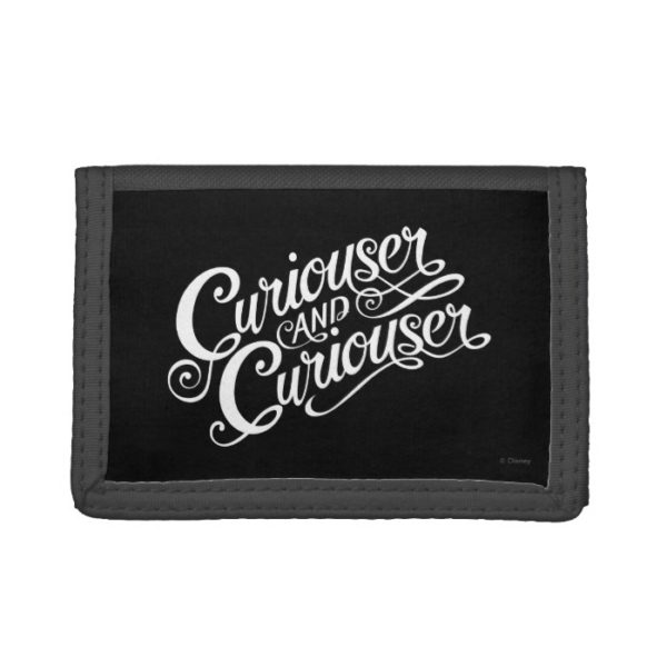 Typography | Curiouser and Curiouser 4 Tri-fold Wallet