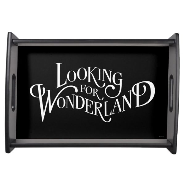 Typography | Looking for Wonderland Serving Tray