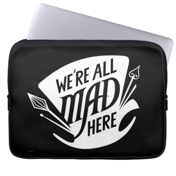 Typography | We're all Mad 4 Laptop Sleeve