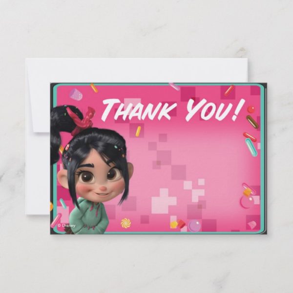 Vanellope Thank You Cards