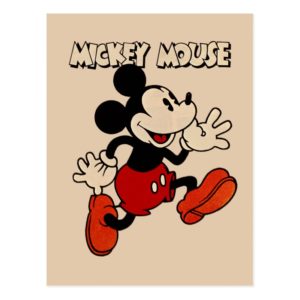 Vintage Mickey Mouse Postcard