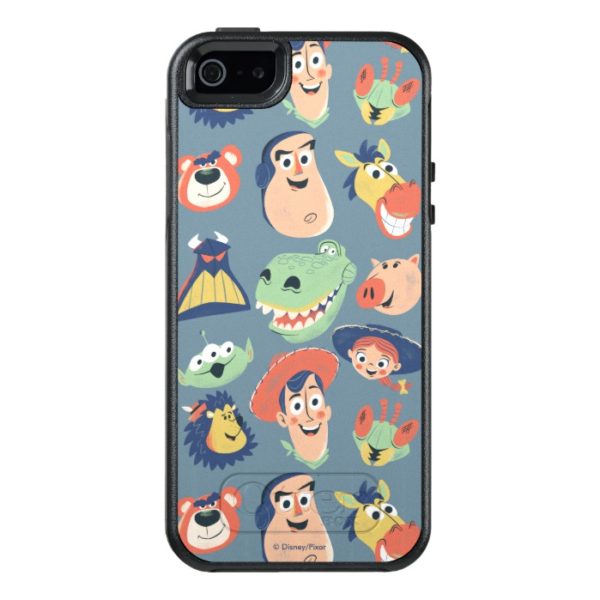 Vintage Painted Toy Story Characters OtterBox iPhone Case