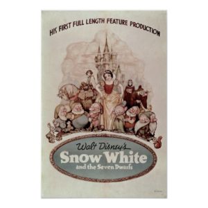 Vintage Snow White Poster
