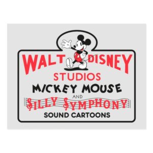 Vintage Walt Disney Studios Postcard