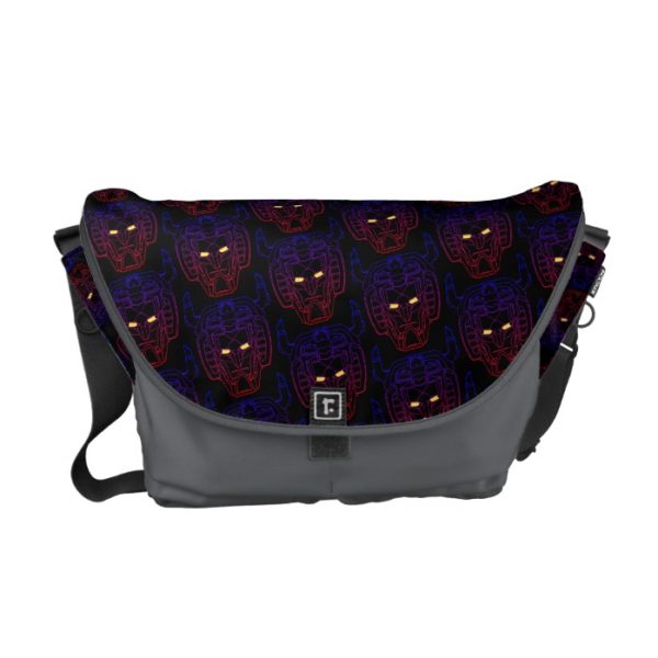 Voltron | Blue-Red Gradient Head Outline Courier Bag
