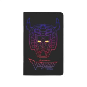 Voltron | Blue-Red Gradient Head Outline Journal