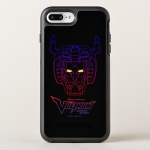 Voltron | Blue-Red Gradient Head Outline OtterBox iPhone Case