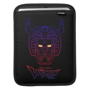 Voltron | Blue-Red Gradient Head Outline Sleeve For iPads