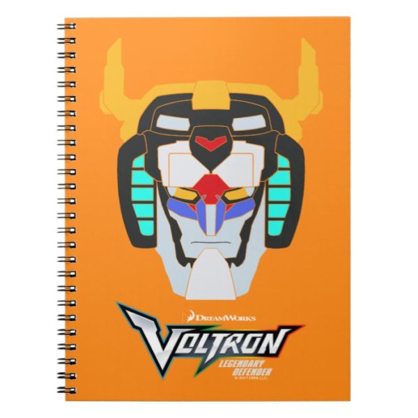 Voltron | Colored Voltron Head Graphic Notebook