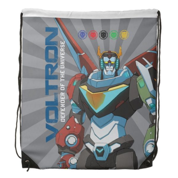 Voltron | Defender of the Universe Drawstring Backpack