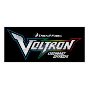 Voltron | Legendary Defender Logo Poster