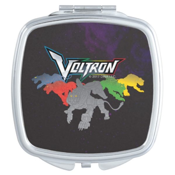 Voltron | Lions Charging Compact Mirror