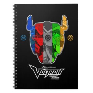 Voltron | Pilots In Voltron Head Notebook