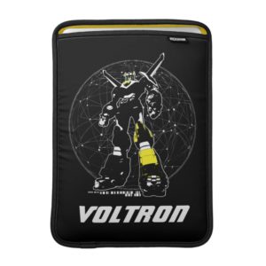 Voltron | Silhouette Over Map MacBook Sleeve