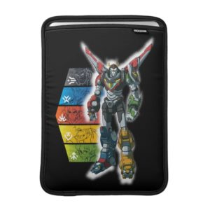 Voltron | Voltron And Pilots Graphic MacBook Sleeve