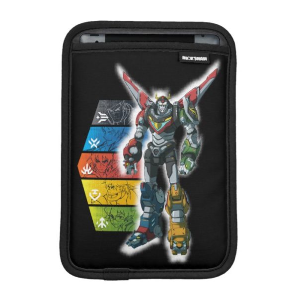 Voltron | Voltron And Pilots Graphic Sleeve For iPad Mini