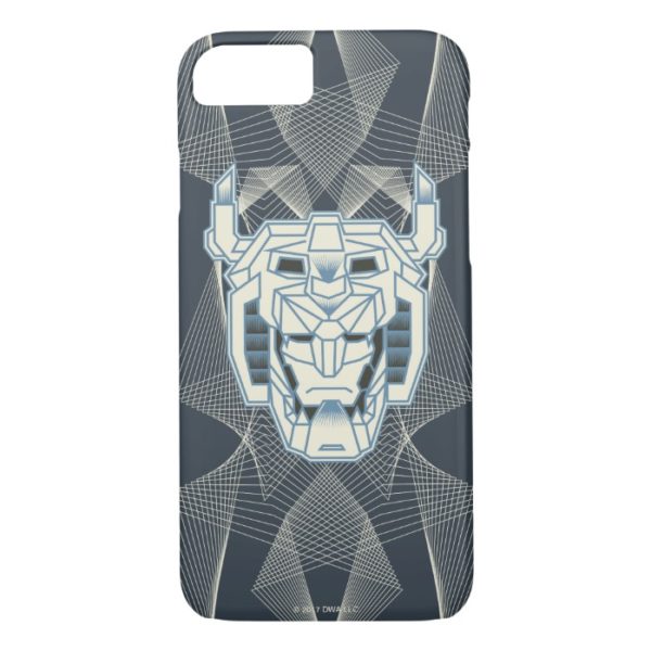 Voltron | Voltron Head Blue and White Outline Case-Mate iPhone Case
