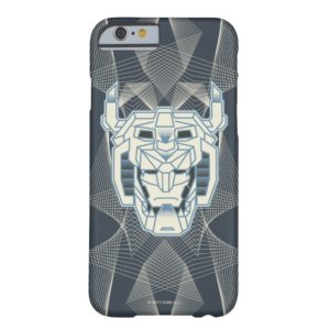 Voltron | Voltron Head Blue and White Outline Case-Mate iPhone Case