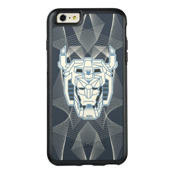 Voltron | Voltron Head Blue and White Outline OtterBox iPhone Case