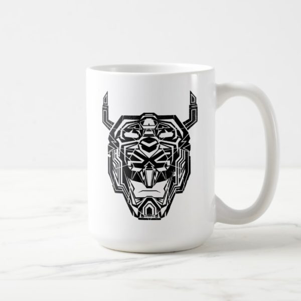 Voltron | Voltron Head Fractured Outline Coffee Mug
