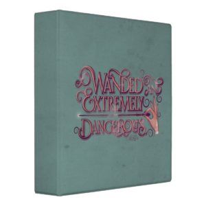 Wanded And Extremely Dangerous Graphic - Pink 3 Ring Binder