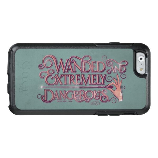 Wanded And Extremely Dangerous Graphic - Pink OtterBox iPhone Case