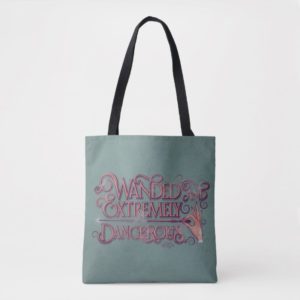 Wanded And Extremely Dangerous Graphic - Pink Tote Bag